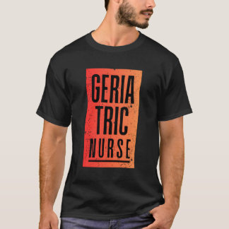 Camiseta Esquadrão de Equipe de Enfermeiro Geriátrico
