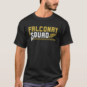 Camiseta Esquadrão de Falcão Falcão Ave Ornitologia Falcão