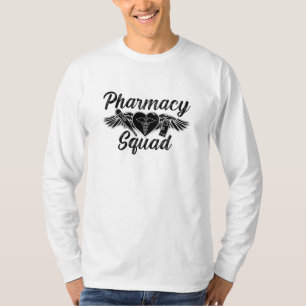 Camiseta Esquadrão de Farmácia Técnica de Medicina Farma