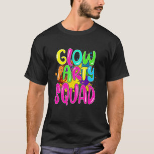 Camiseta Esquadrão de Fécula de Vestuário do Partido Brilha