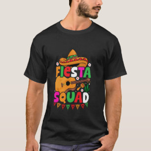 Camiseta Esquadrão de Festa Chapéu Guitarra Maracas Festa