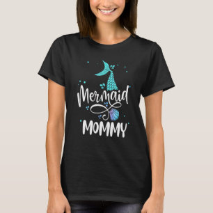 Camiseta Esquadrão de Festas de Homens da Mamãe Sereia
