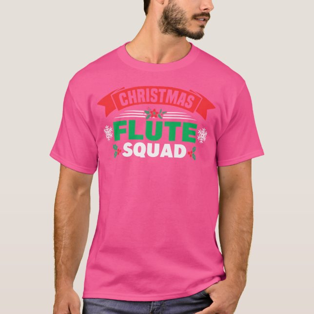 Camiseta Esquadrão de Flutos de Natal (Frente)