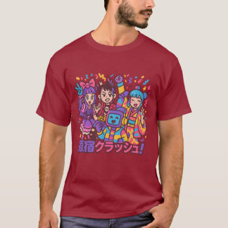 Camiseta Esquadrão de Fusão Harajuku – Choque de Estilo, Un