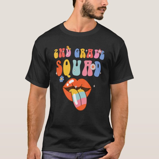 Camiseta Esquadrão De Grau segundo Volta Ao Teache Escolar (Frente)