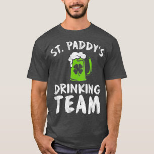 Camiseta Esquadrão de Grupo de Homens da Equipe do Bebendo
