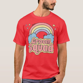 Camiseta Esquadrão de Grupos do Bachelor Engraçado