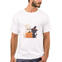 "Esquadrão de Halloween | Kawaii Ghost & Pumpkin