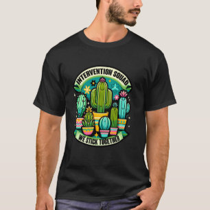 Camiseta Esquadrão de Intervenção Nós nos Unimos Cactus RTI