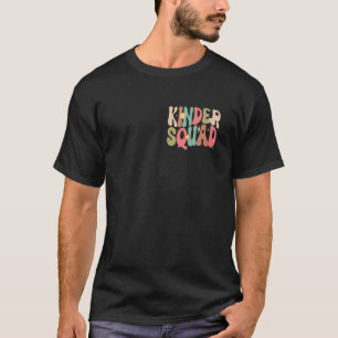 Camiseta Esquadrão de Kinder Groovy de Volta às Aulas Profe