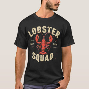 Camiseta Esquadrão De Lagosta - Mergulhe No Festival De Lag