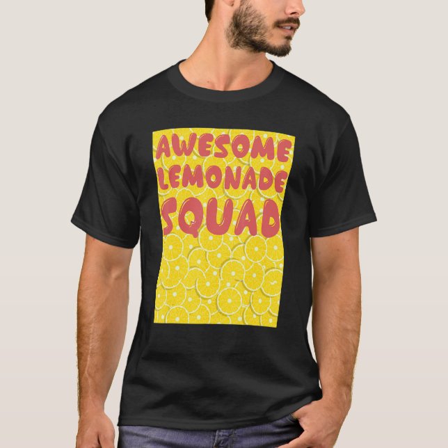 Camiseta Esquadrão de Lemonade Incrível (Frente)