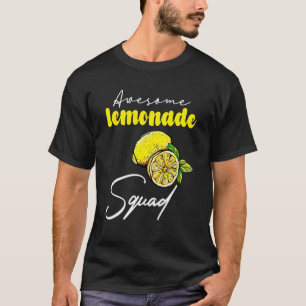 Camiseta Esquadrão De Limonada Incrível Para O Chefe De Pis