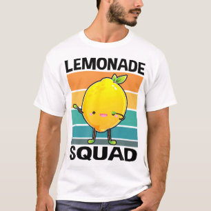 Camiseta Esquadrão De Limonada Para Stand Boss Lemon Juice
