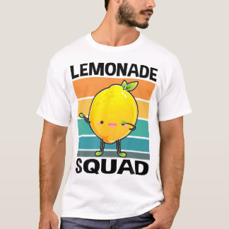 Camiseta Esquadrão De Limonada Para Stand Boss Lemon Juice 