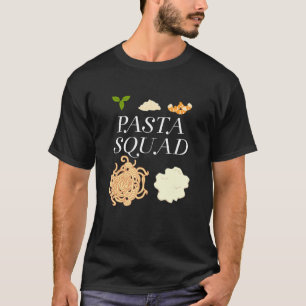 Camiseta Esquadrão de Massas Chef Hobby Amante de Espaguete