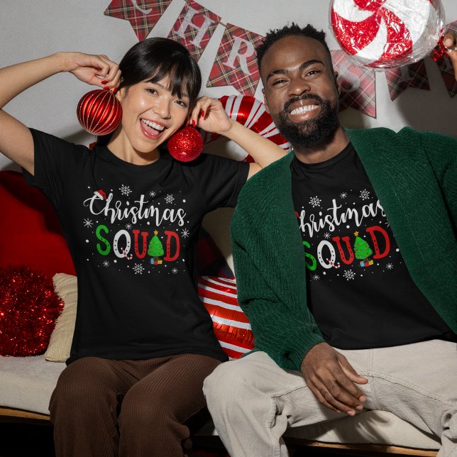 Camiseta Esquadrão de Natal (Criador carregado)