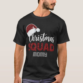 Camiseta Esquadrão de Natal da Mamãe Roupa de Natal Engraça