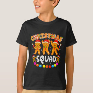 Camiseta Esquadrão de Natal Funny Xmas Família Biscoito de 