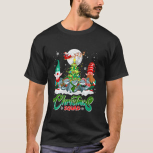 Camiseta Esquadrão de Natal Papai Noel Rena Três Peixes-gat