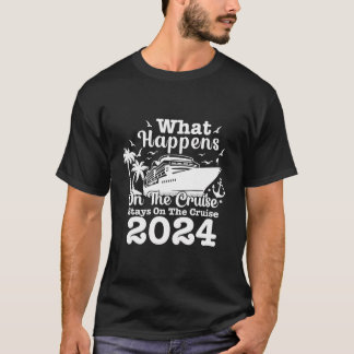 Camiseta Esquadrão de Navios de Cruzeiro 2024 Tripulação de