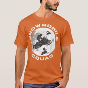 Camiseta Esquadrão de Neve Montanha Etreme Esporte Queda Ho