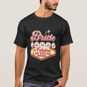 Camiseta Esquadrão de Noivas de Las Vegas Em Vegas Damas de
