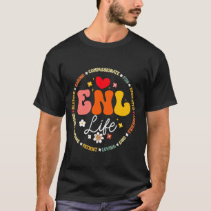 Camiseta Esquadrão de Nova Linguagem em Inglês do Professor
