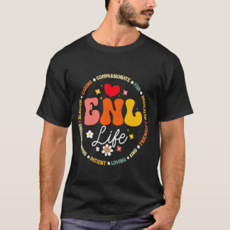 Camiseta Esquadrão de Nova Linguagem em Inglês do Professor