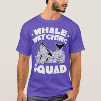 Camiseta Esquadrão de observação de baleia