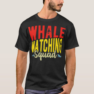 Camiseta Esquadrão de observação de baleia 5