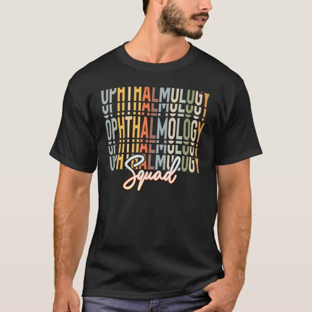 Camiseta Esquadrão de Oftalmologia (Frente)
