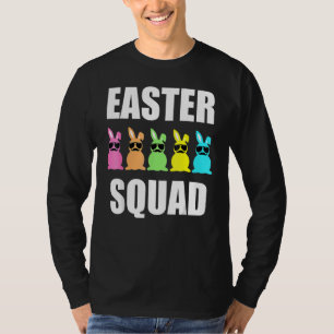 Camiseta Esquadrão de Páscoa de 4 da Família Engraçada de