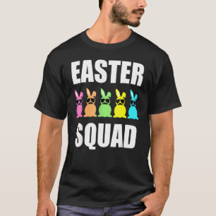 Camiseta Esquadrão de Páscoa de 4 da Família Engraçada de