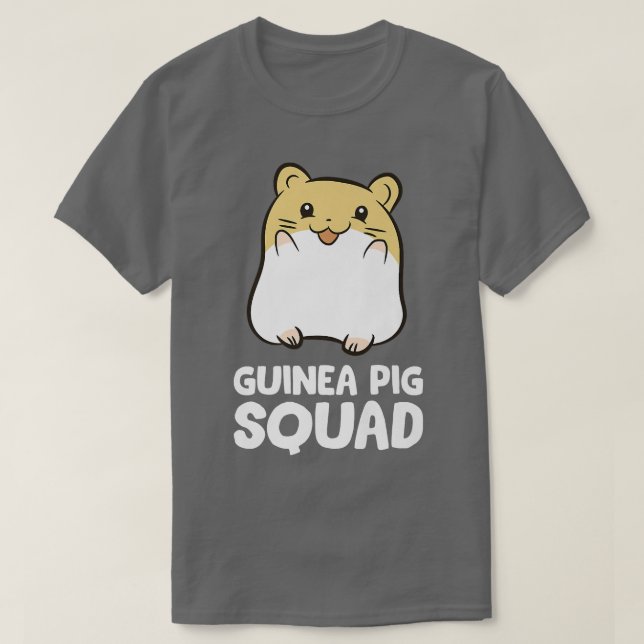 Camiseta Esquadrão de Porcos-guineis (Frente do Design)