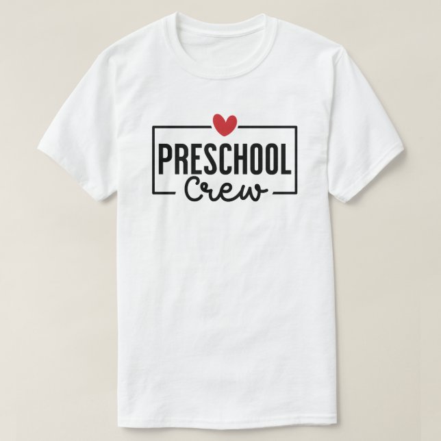 Camiseta Esquadrão de Pré-Escolas (Frente do Design)