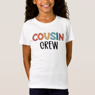 Camiseta Esquadrão De Primo Da Família Retro Da Cousin Crew