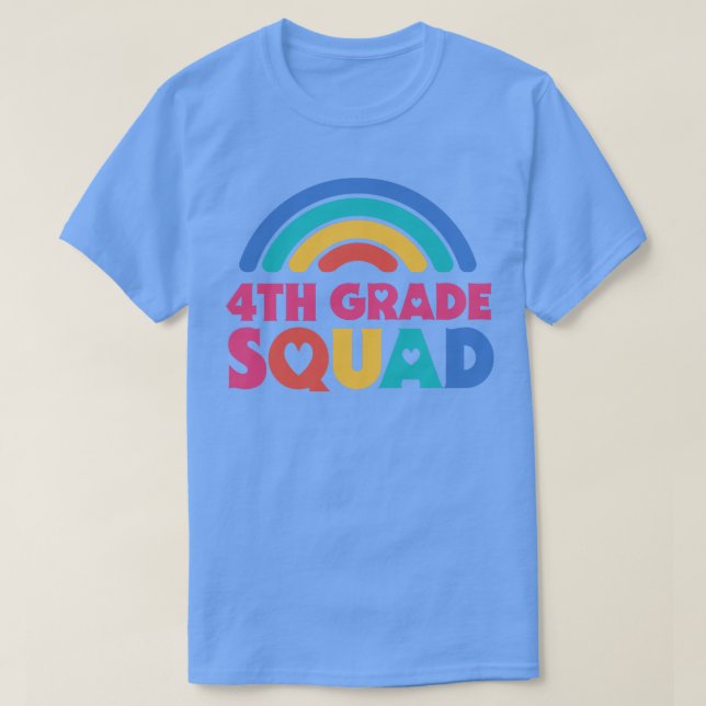 Camiseta Esquadrão de Professores da Faculdade Bela do 4º a (Frente do Design)