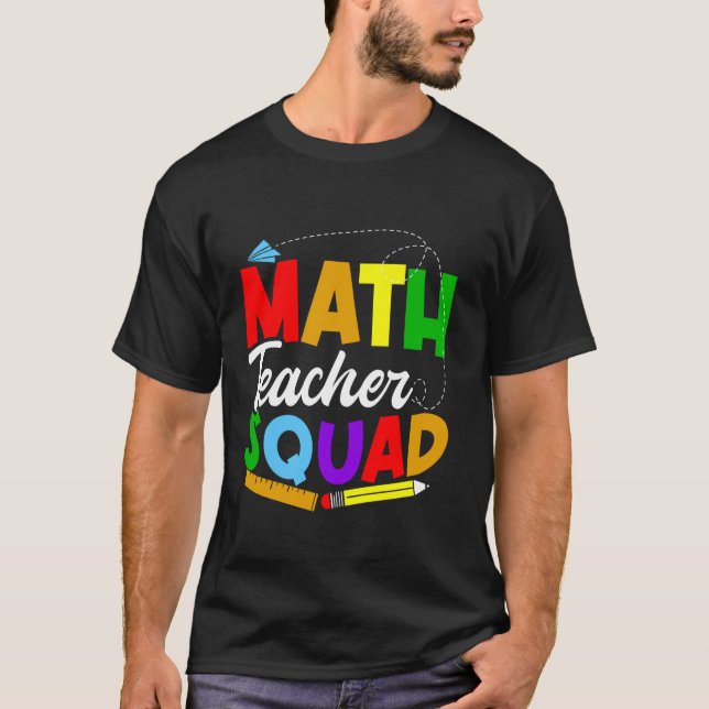 Camiseta Esquadrão de Professores de Matemática (Frente)