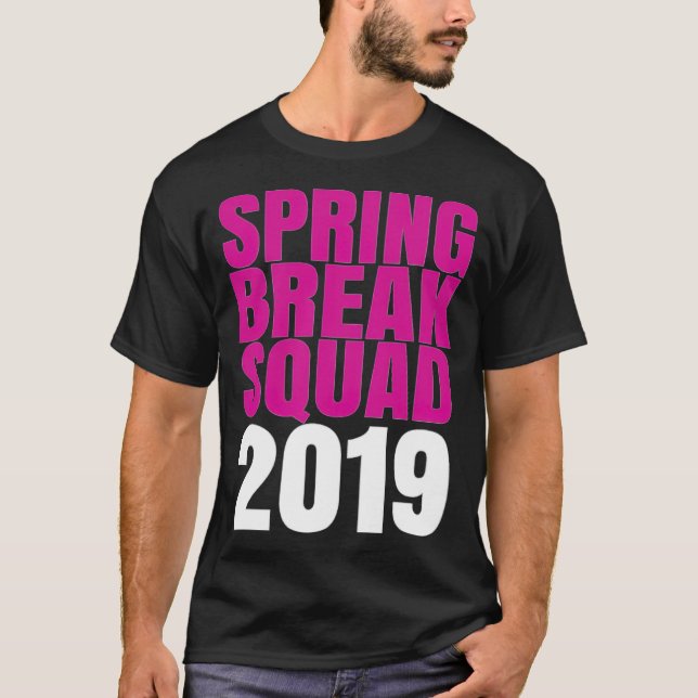 Camiseta Esquadrão de Quebra da primavera de 2019 - Fundo a (Frente)