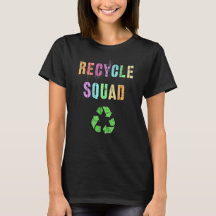 Camiseta Esquadrão De Reciclares Da Equipe De Reciclagens Q