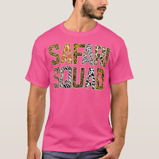 Camiseta Esquadrão de Safari na África, Zoológico Africano,