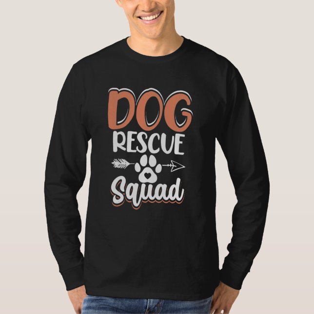 Camiseta Esquadrão de Salvamento de Cães (Frente)