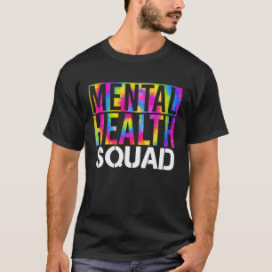 Camiseta Esquadrão de Saúde Mental Pensam no Sonho de Visão