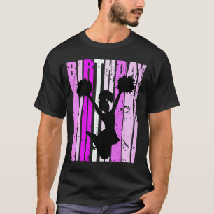 Camiseta Esquadrão De Saúde Rosa De Aniversário Para Menina