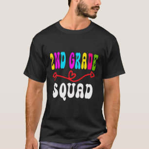 Camiseta Esquadrão De segundo De Volta Para Professores De