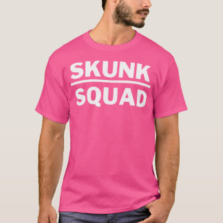 Camiseta Esquadrão de Skunk Engraçado