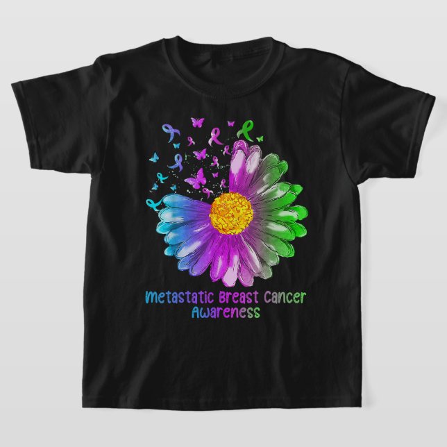 Camiseta Esquadrão de Suporte à Consciência do Cancer da Ma (Postura )