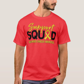 Camiseta Esquadrão de Suporte à Consciência do Cancer Infan