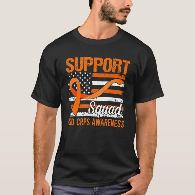 Camiseta Esquadrão de Suporte de Sinalizador dos EUA RSD Se (Frente)